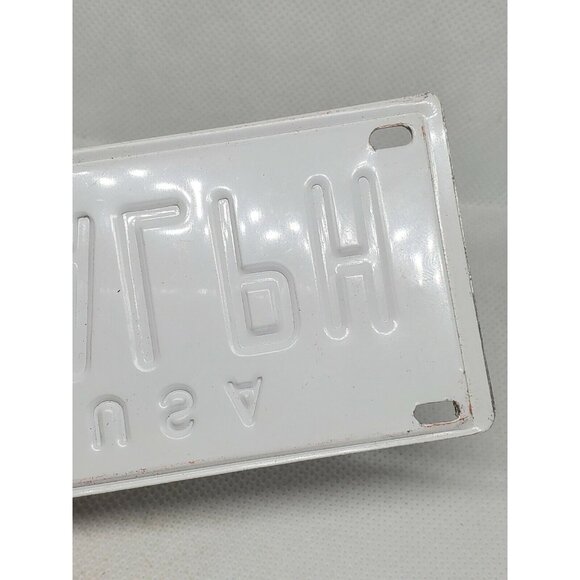 U.S.A Ralph Personalized White Red Collectible Mini License Bicycle Bike Plate - Picture 9 of 12